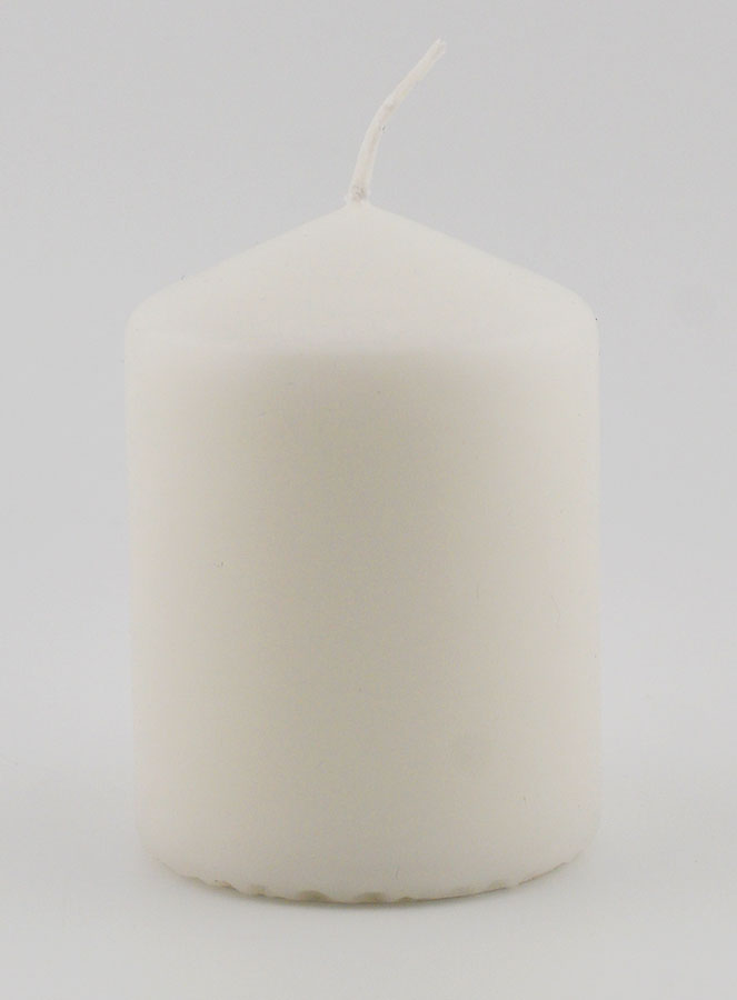 Candela Decorazione 8cm - Bianco Latte (pic 1)