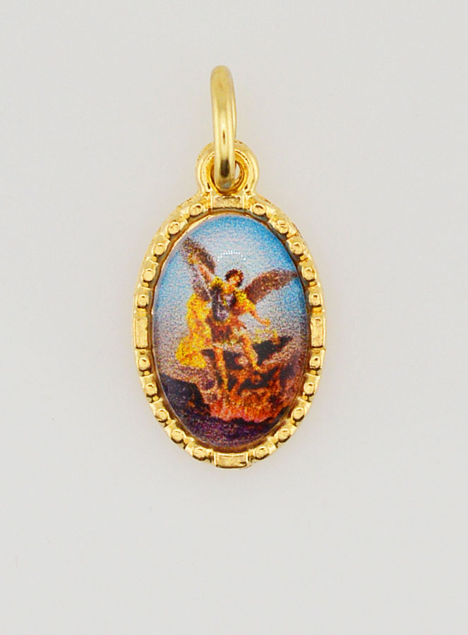 Medaglia Con Bordo 15 mm - San Michele (pic 1)