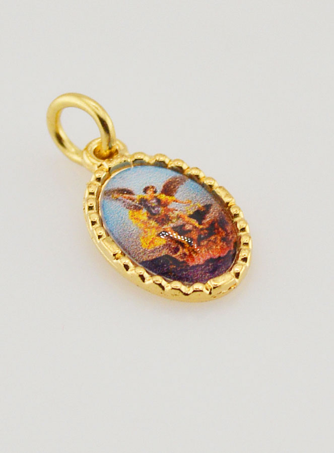 Medaglia Con Bordo 15 mm - San Michele (pic 3)