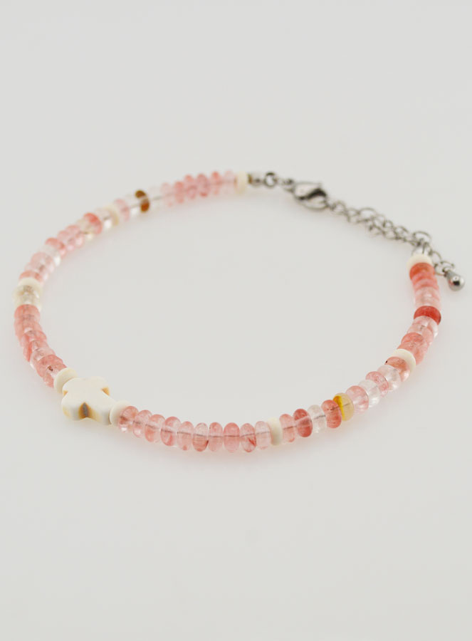 Bracciale Croce e Pietre in Vetro (pic 3)
