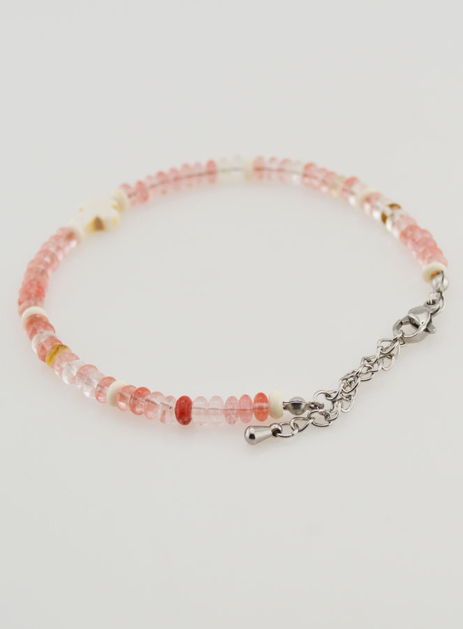 Bracciale Croce e Pietre in Vetro (pic 4)
