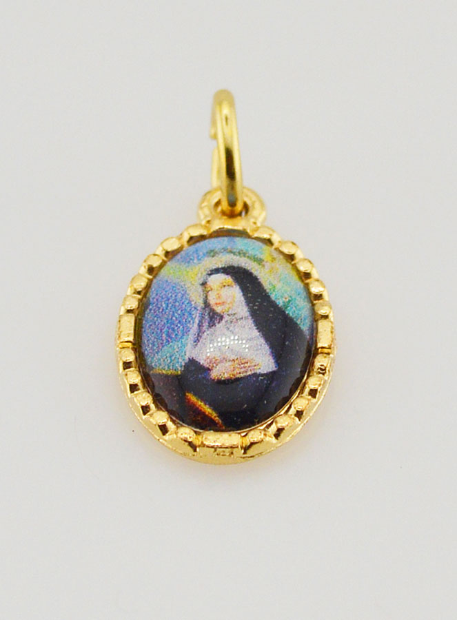 Medaglia Con Bordo 15 mm - Santa Rita (pic 2)