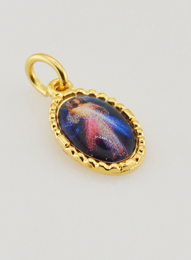 Medaglia Con Bordo 15 mm - Cristo Misericordioso (pic 3)