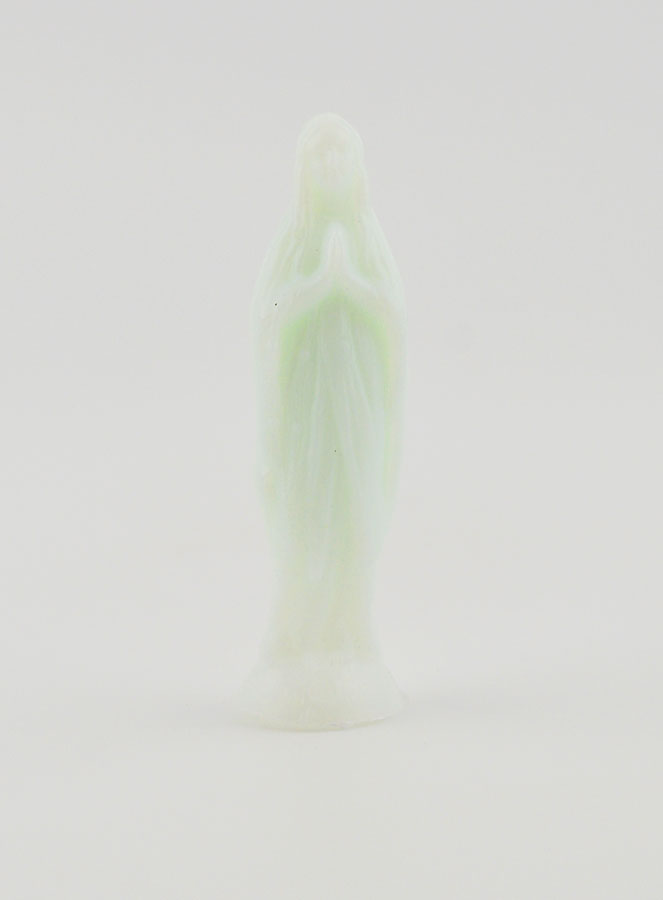 Statua Madonna di Lourdes Fluorescente  8 cm (pic 2)