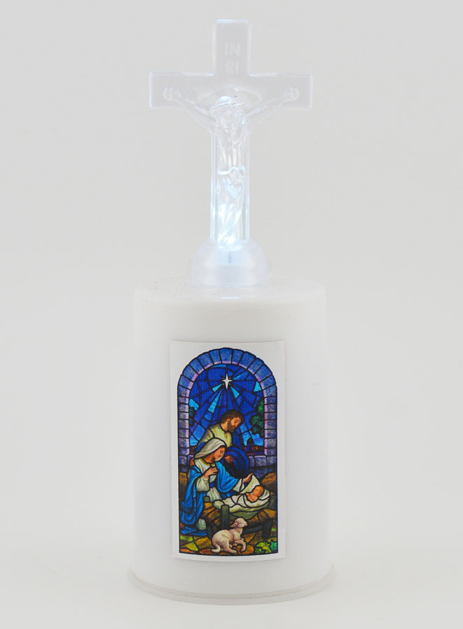 Candela da Chiesa a LED - Natività (pic 1)