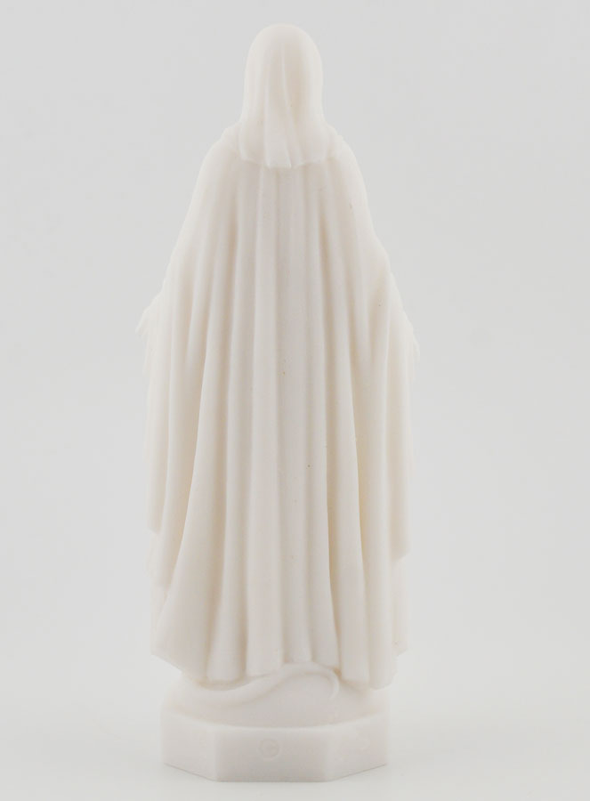 Statua Madonna Miracolosa in Alabastro - 12 cm (pic 4)