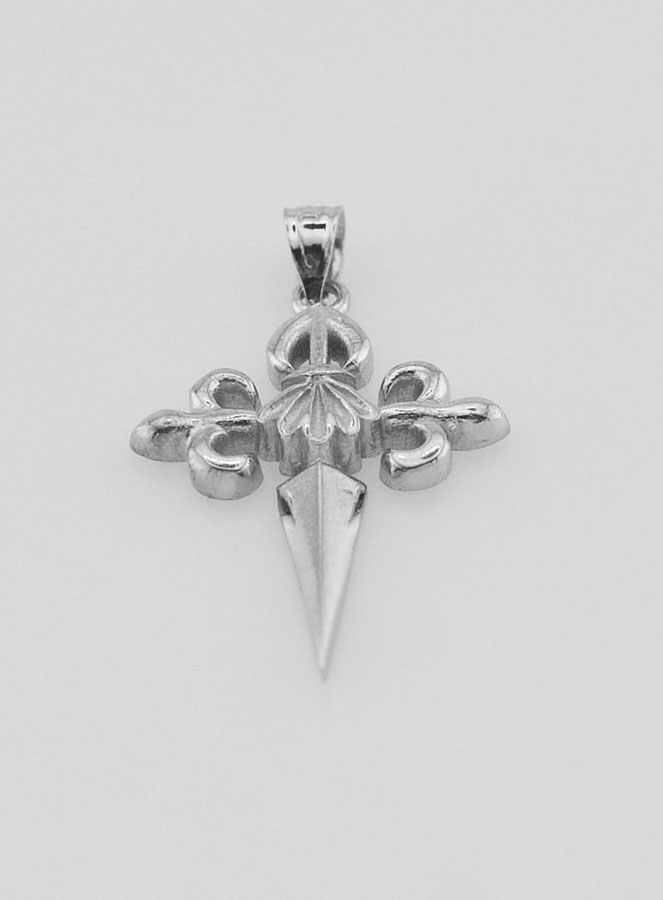 Croce di San Giacomo in Argento - 20mm (pic 2)