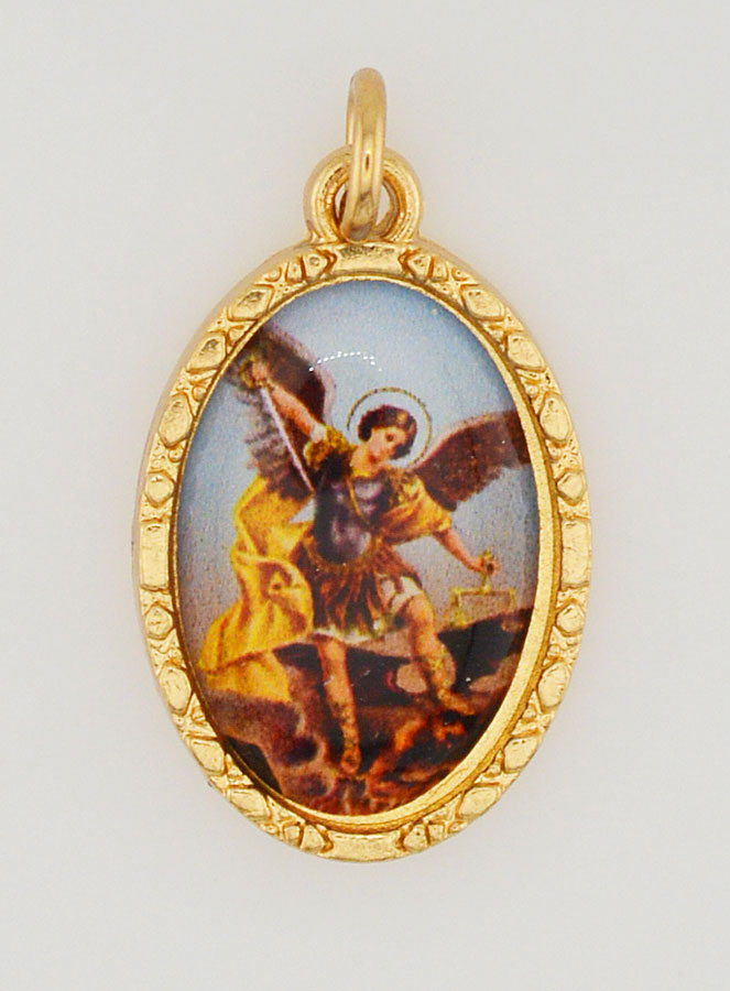 Medaglia Con Bordo 25 mm - San Michele (pic 1)