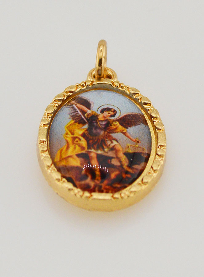 Medaglia Con Bordo 25 mm - San Michele (pic 2)