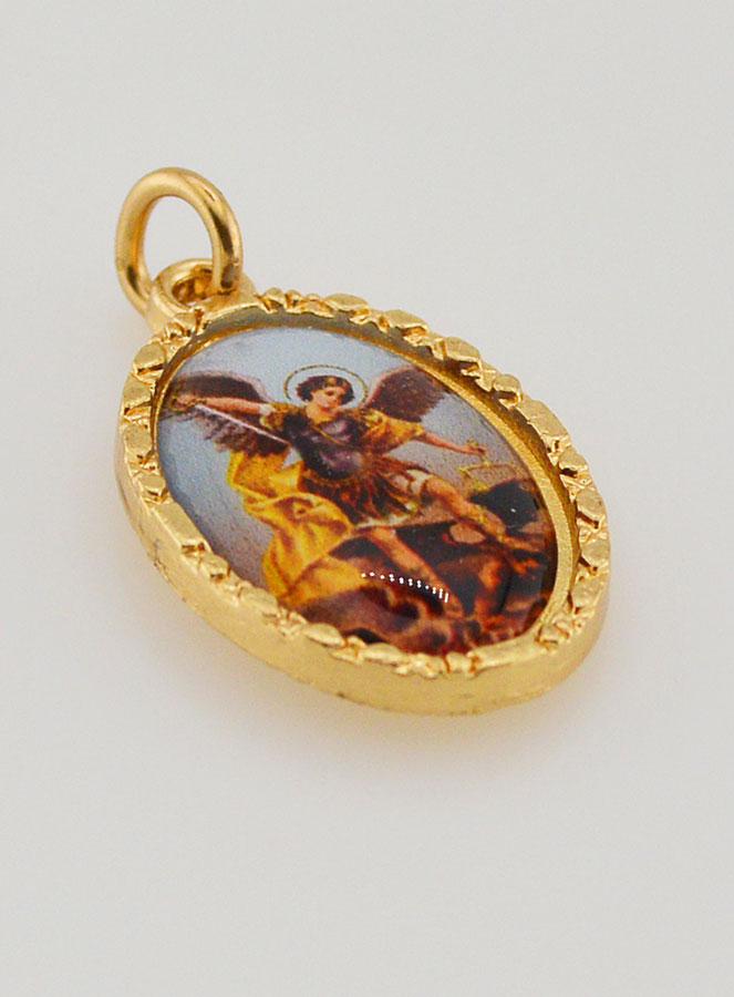 Medaglia Con Bordo 25 mm - San Michele (pic 3)