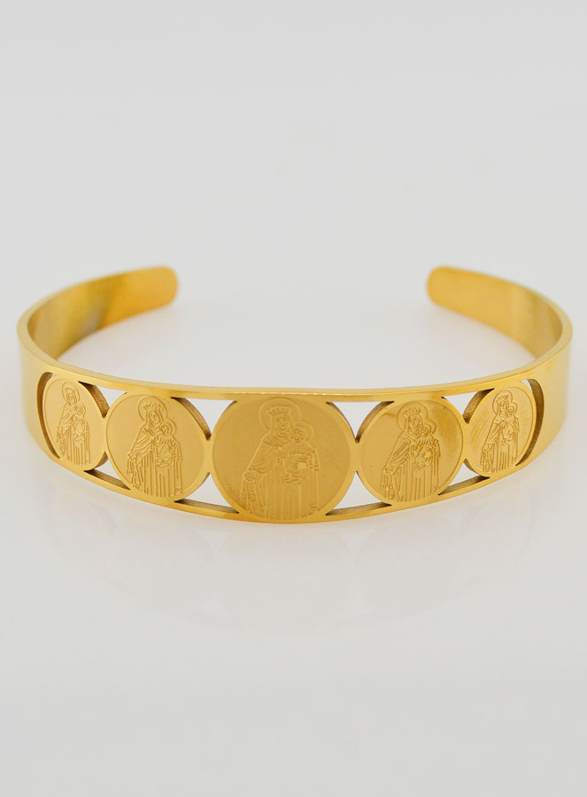 Bracciale Dorato Madonna del Monte Carmelo (pic 1)