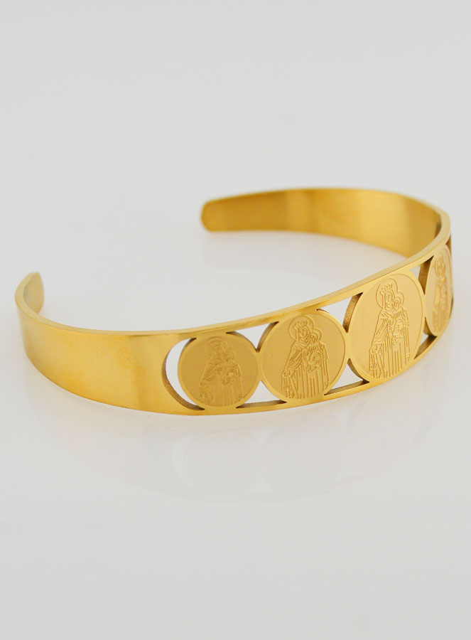 Bracciale Dorato Madonna del Monte Carmelo (pic 3)