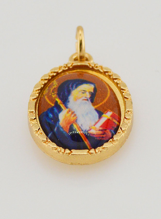 Medaglia Con Bordo 25 mm - San Benedetto (pic 2)