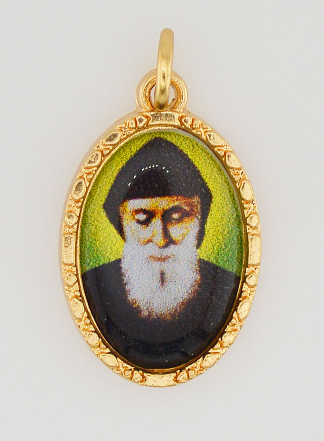 Medaglia Con Bordo 25 mm - San Charbel (pic 1)
