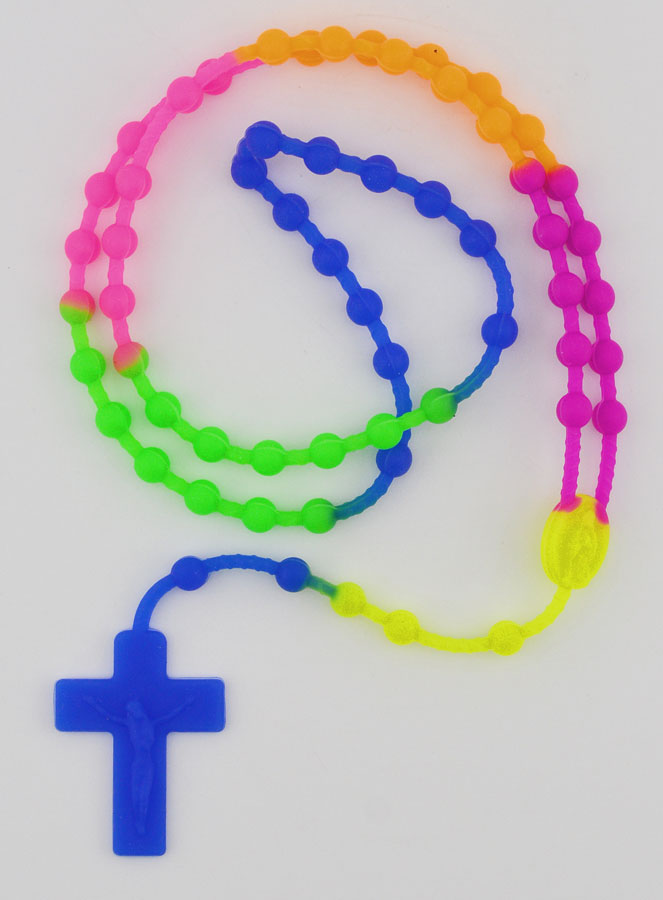 Rosario Bambini Fluo Multicolore (pic 1)