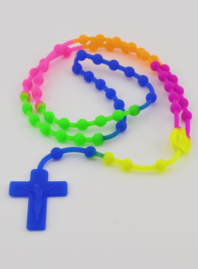 Rosario Bambini Fluo Multicolore (pic 2)