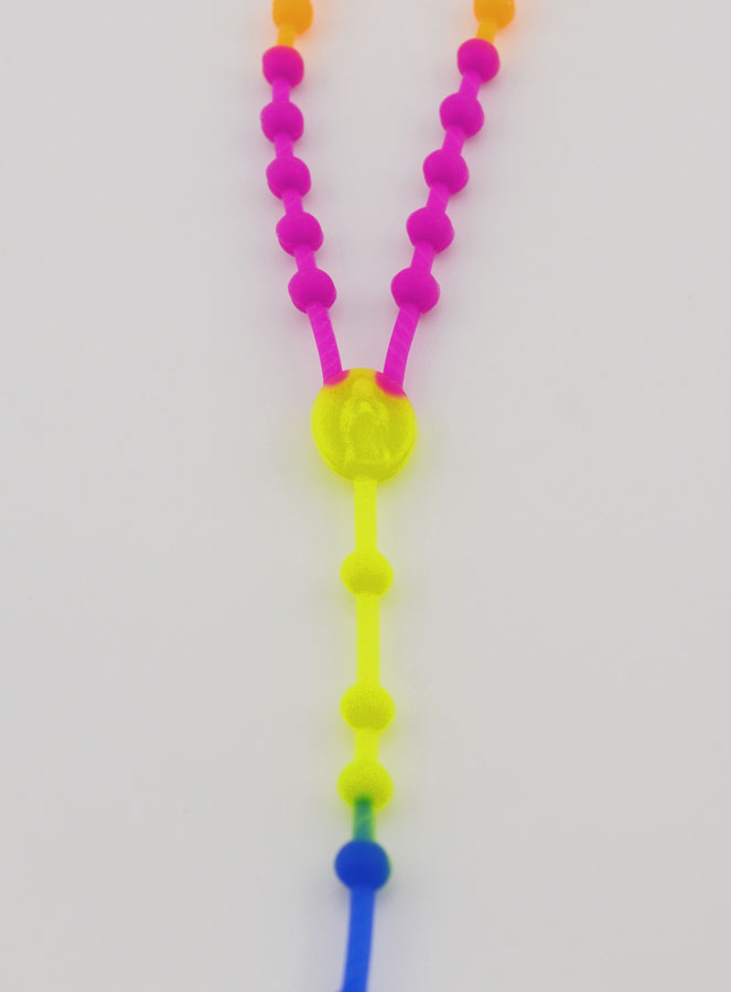 Rosario Bambini Fluo Multicolore (pic 4)