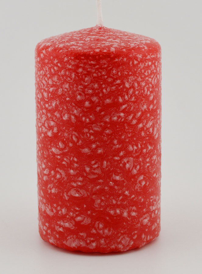 Candela Decorativa Effetto Polare - Rosso (pic 1)