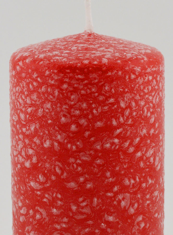 Candela Decorativa Effetto Polare - Rosso (pic 3)