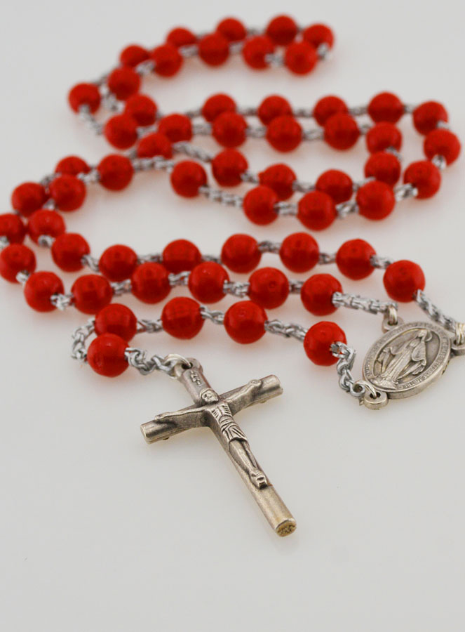 Rosario Medaglia Miracolosa - Rosso (pic 2)