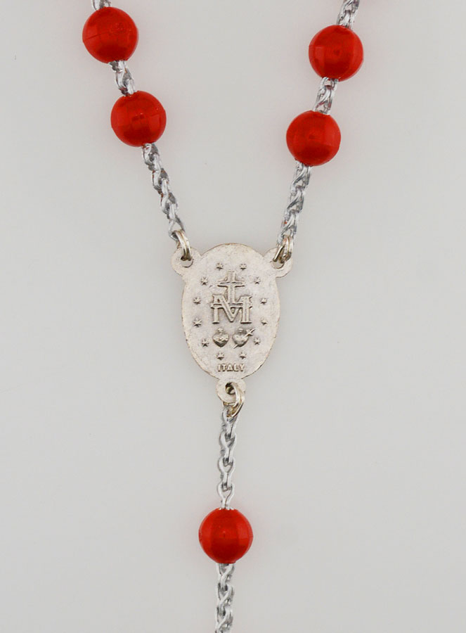 Rosario Medaglia Miracolosa - Rosso (pic 4)