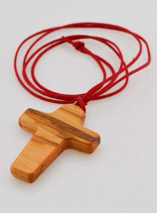 Ciondolo Croce Spirito Santo con Cordoncino (pic 3)