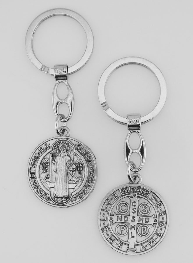Portachiavi Medaglia di San Benedetto (pic 2)