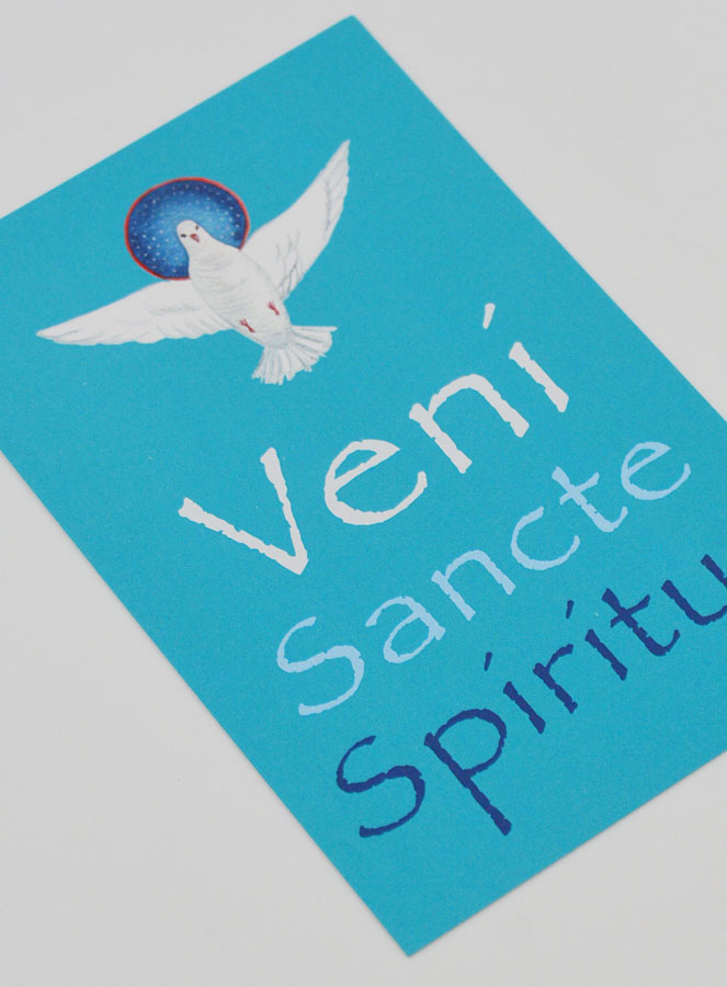 Biglietto per Cresima - Veni Sancte Spiritus (pic 3)