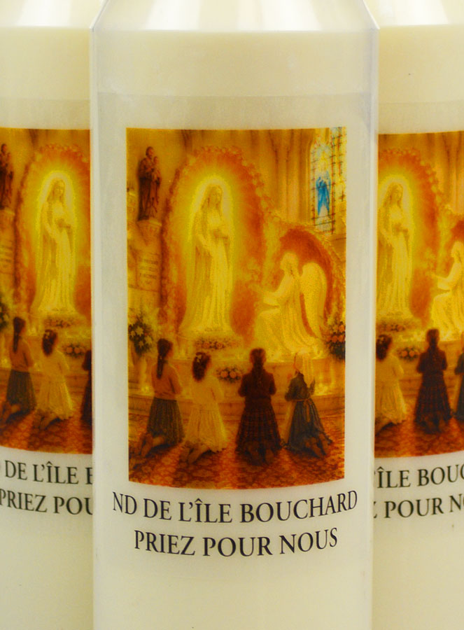 Pacco da 3 Candele per Novena Madonna di l'Île Bouchard (pic 3)