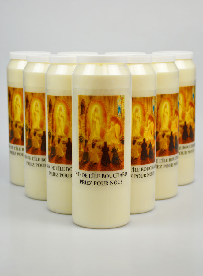 Pacco da 10 Candele per Novena Madonna di l'Île Bouchard (pic 1)