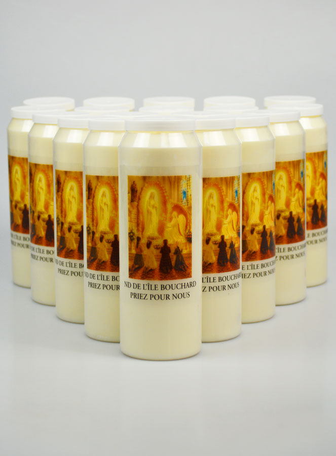 Pacco da 20 Candele per Novena Madonna di l'Île Bouchard (pic 1)