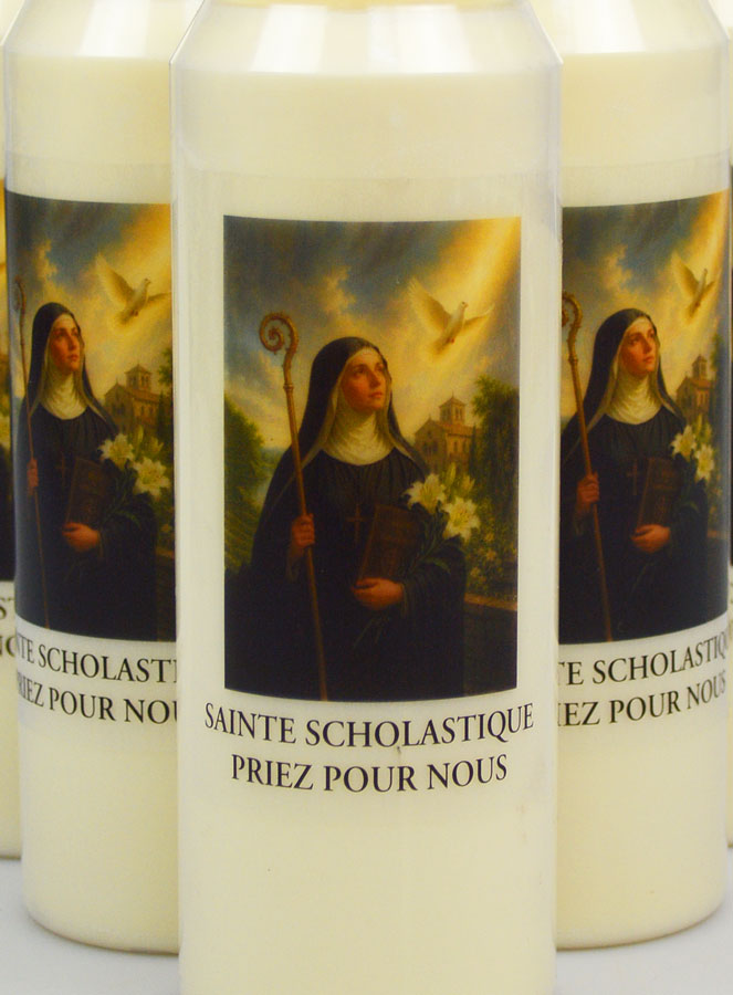 Set di 6 Candele per Novena a Santa Scolastica (pic 3)