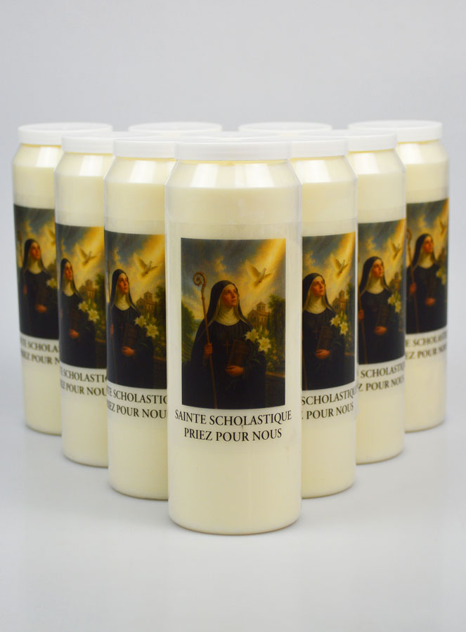 Set di 10 Candele per Novena a Santa Scolastica (pic 1)