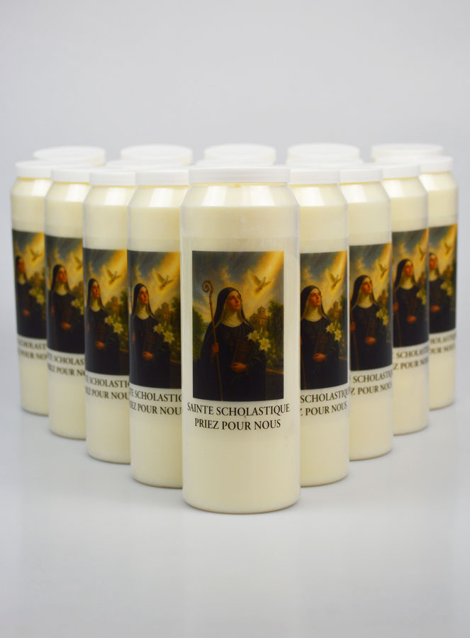Set di 20 Candele per Novena a Santa Scolastica (pic 1)