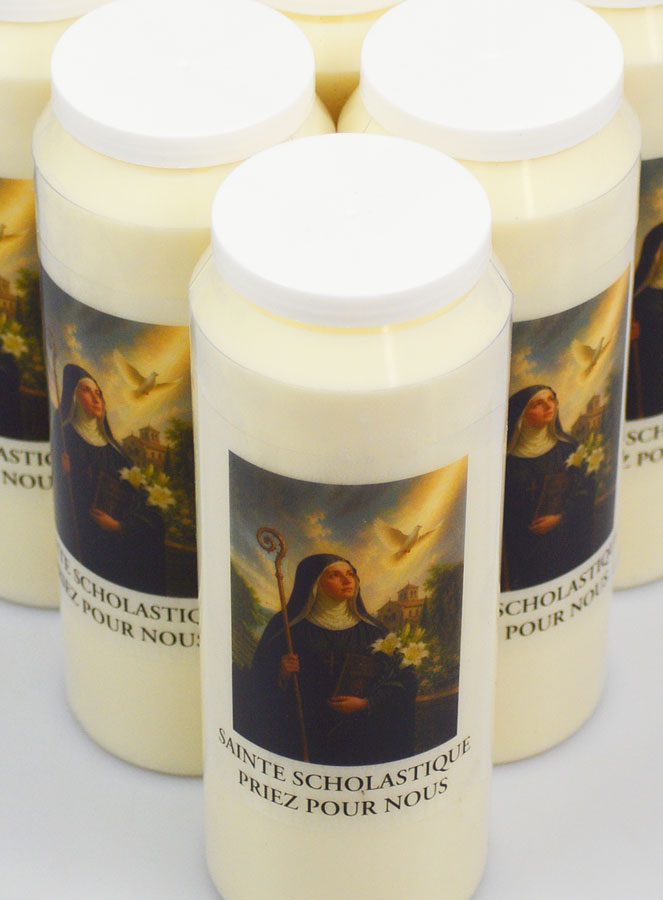 Set di 20 Candele per Novena a Santa Scolastica (pic 4)