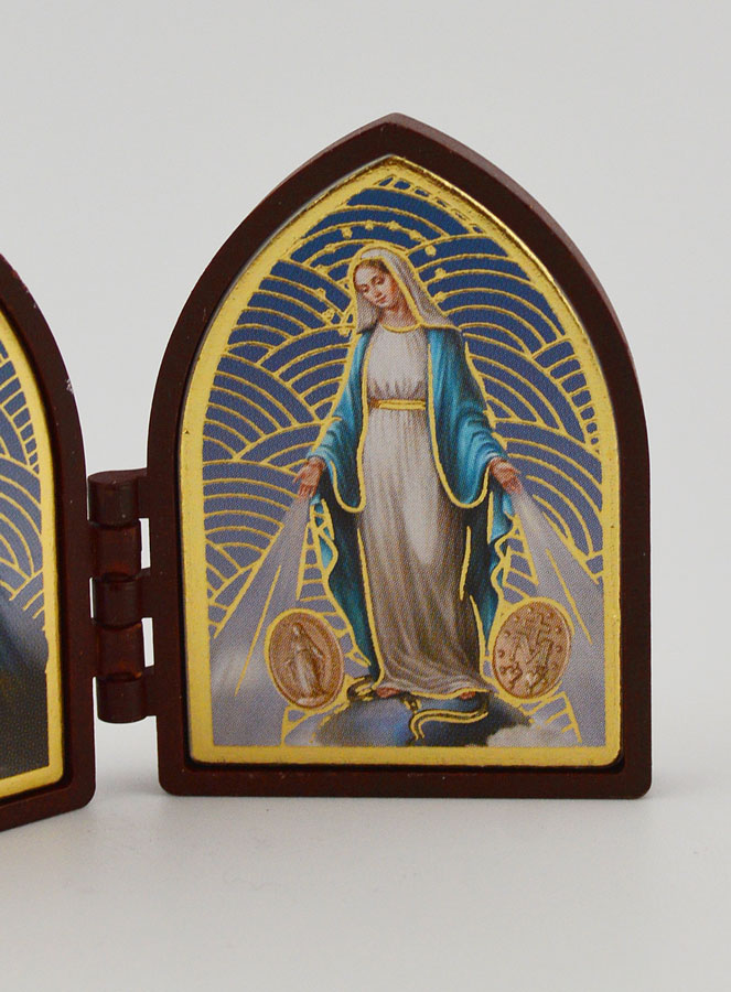 Icona Dittico Mini - Cristo Misericordioso e Miracolosa (pic 3)