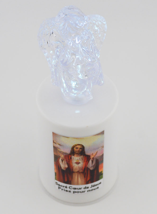 Candela da Chiesa a LED Sacro Cuore - 60 Giorni (pic 4)