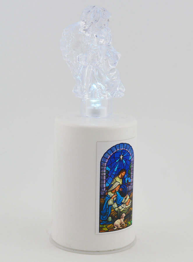 Candela da Chiesa a LED Natività - 60 Giorni (pic 3)