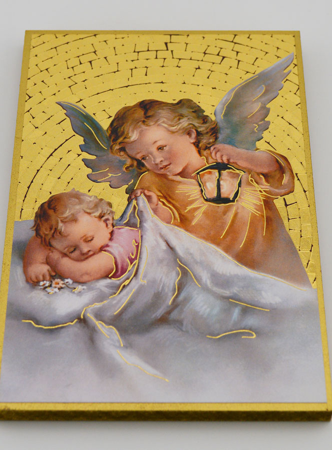 Quadretto Angelo Protettore - 15 cm (pic 2)