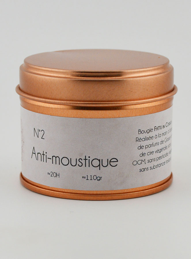 Candela Profumata Artigianale 110g - Antizanzare (pic 1)