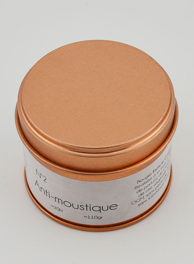 Candela Profumata Artigianale 110g - Antizanzare (pic 2)