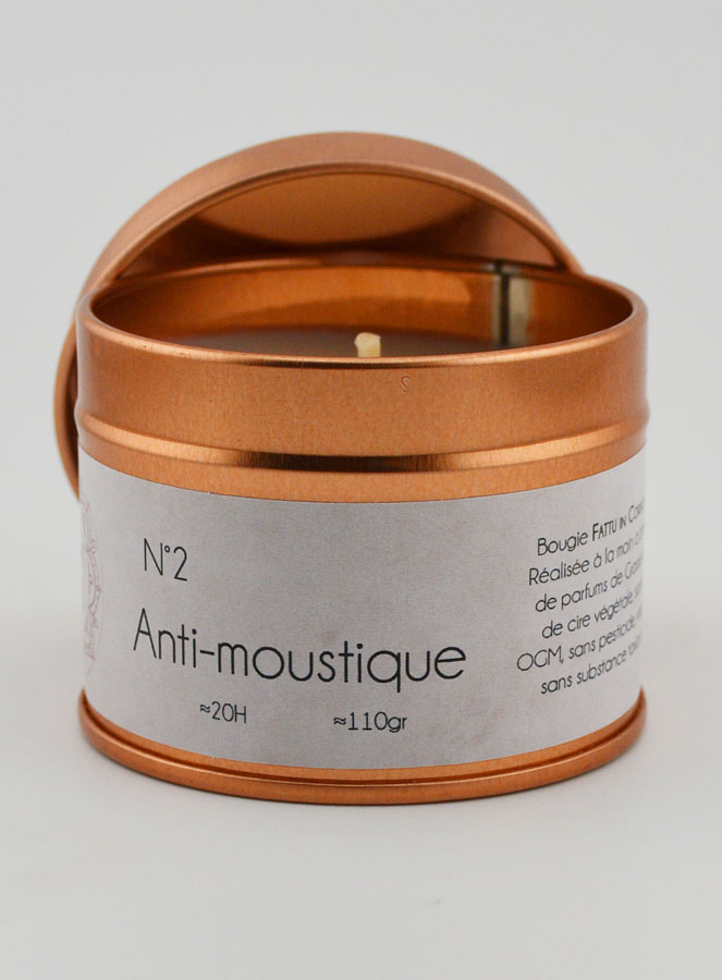 Candela Profumata Artigianale 110g - Antizanzare (pic 3)