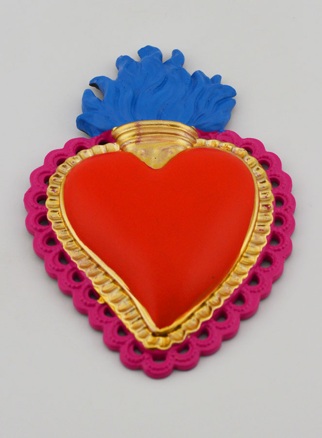 Ex Voto da Parete Colorato - 11 cm (pic 2)