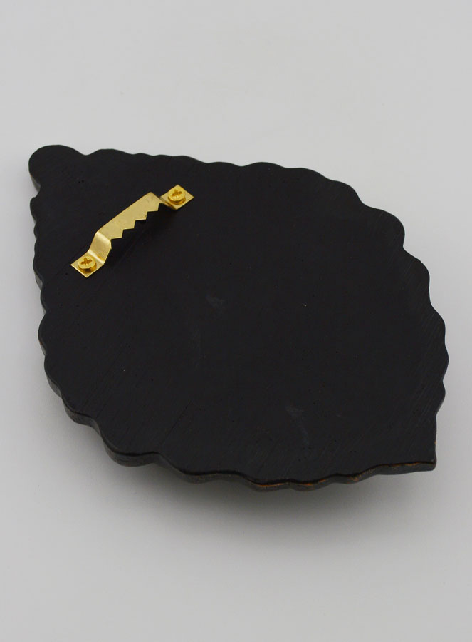Ex Voto Murale Nero & Bronzo - 15 cm (pic 4)