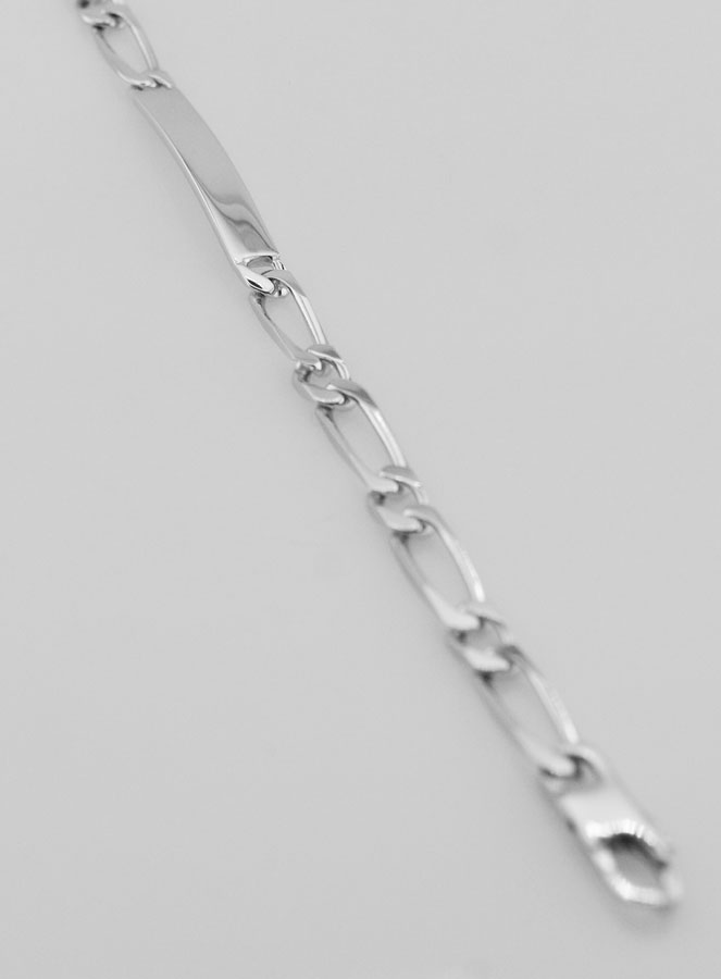 Gourmetta di Battesimo in Argento Rodiato - 18 cm (pic 3)
