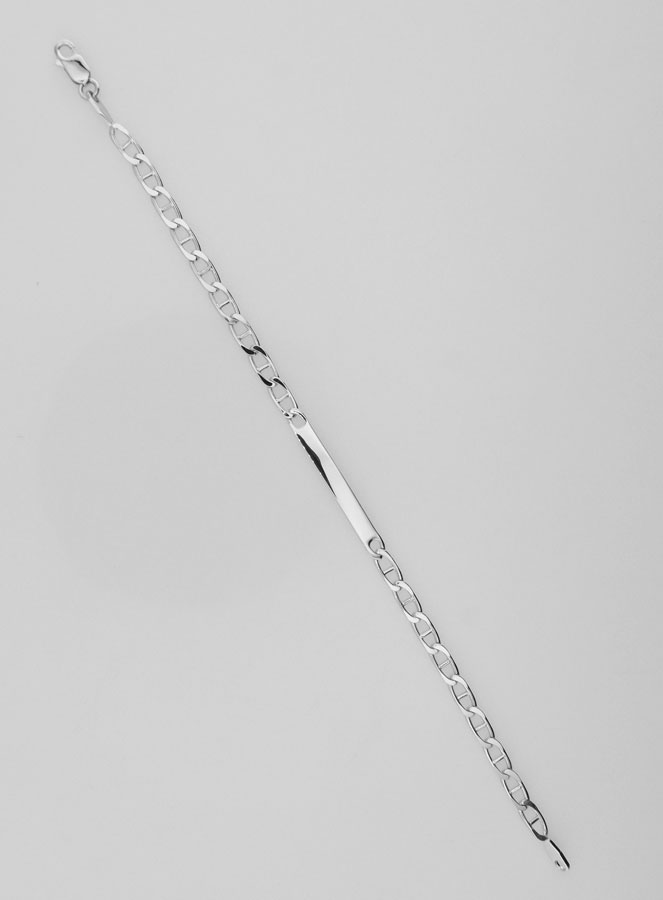 Gourmetta di Battesimo in Argento Rodiato - 18 cm (pic 1)