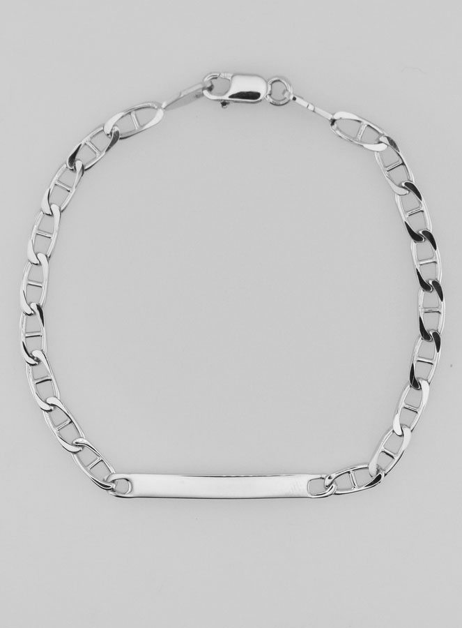 Gourmetta di Battesimo in Argento Rodiato - 18 cm (pic 3)