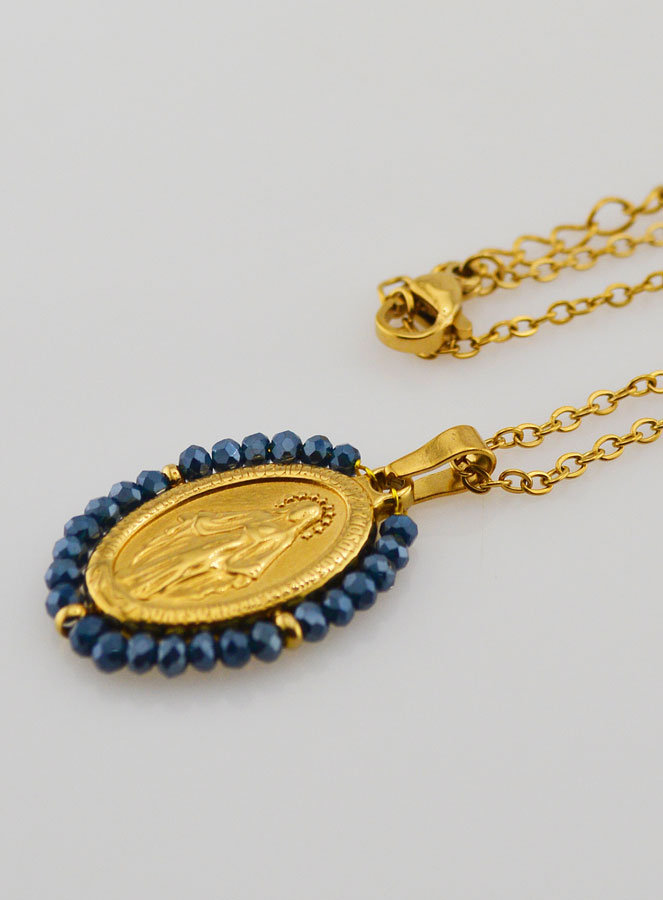 Collana Miracolosa - Perline Blu (pic 1)