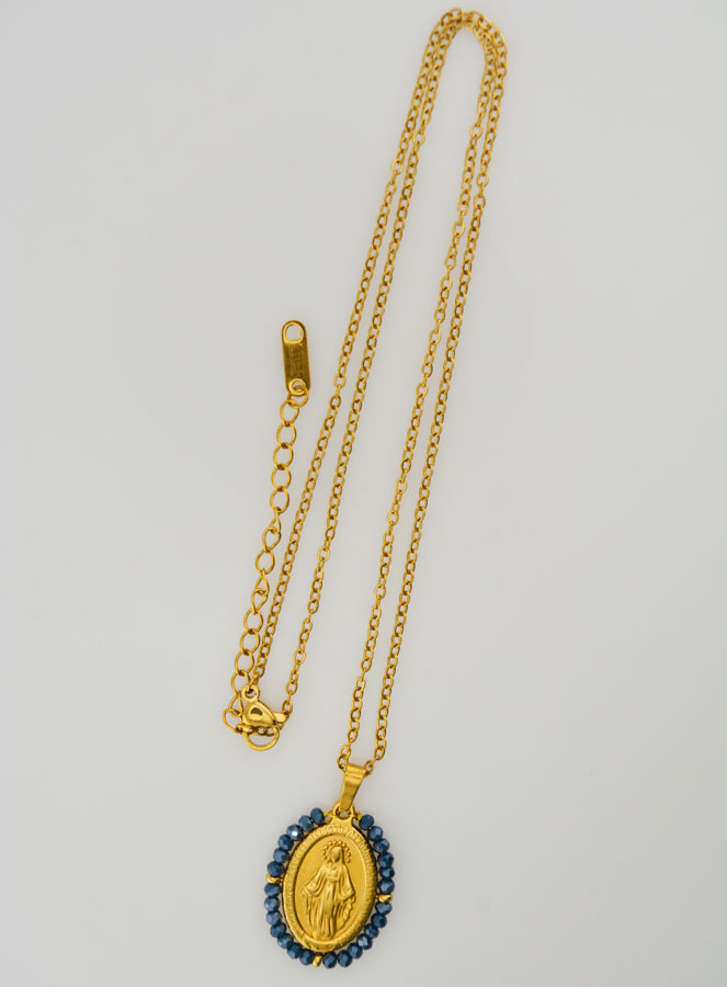 Collana Miracolosa - Perline Blu (pic 2)