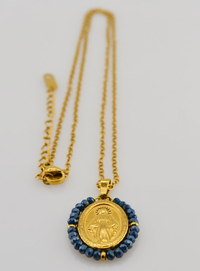 Collana Miracolosa - Perline Blu (pic 3)